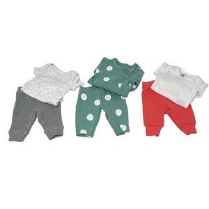 Baby Girls -  3 Pair of Leggings & 3 Body Suits -‎ Size Newborn